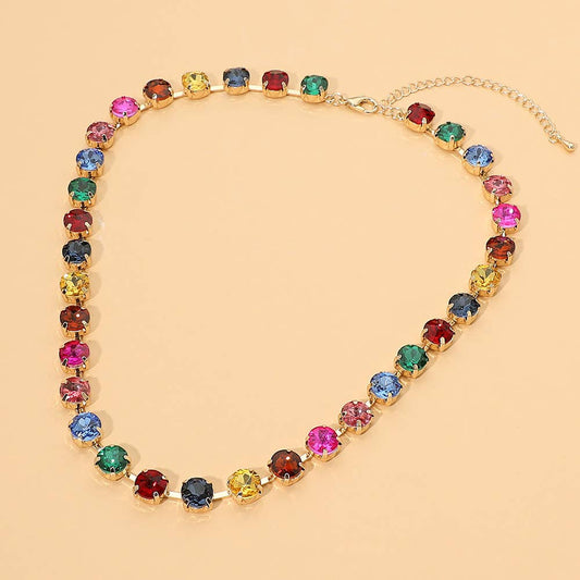 Rainbow Row Necklace