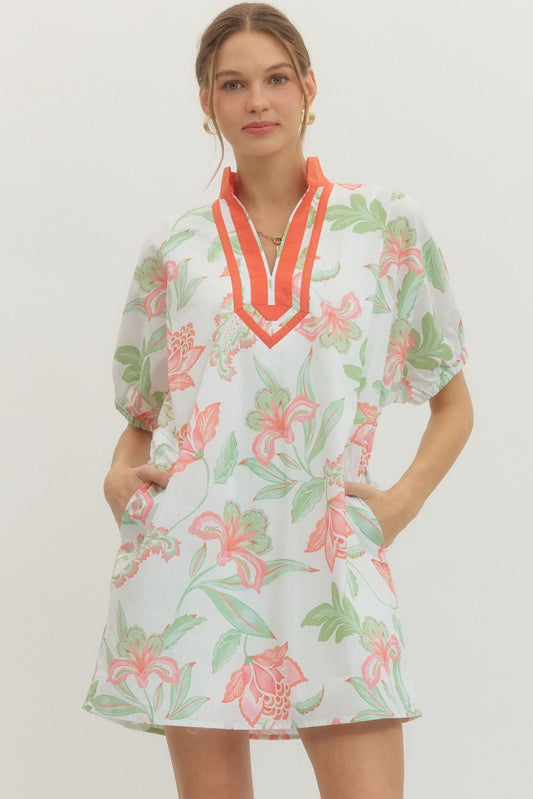 Peach Surprise Dress