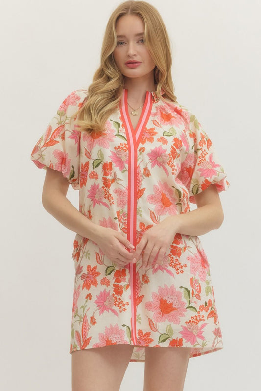 "Pink Flower Dream" Dress