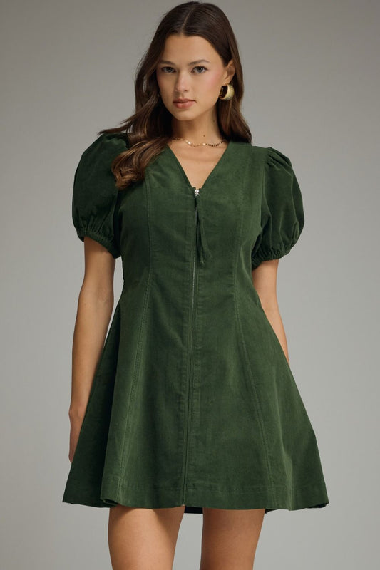Green Mini Dress