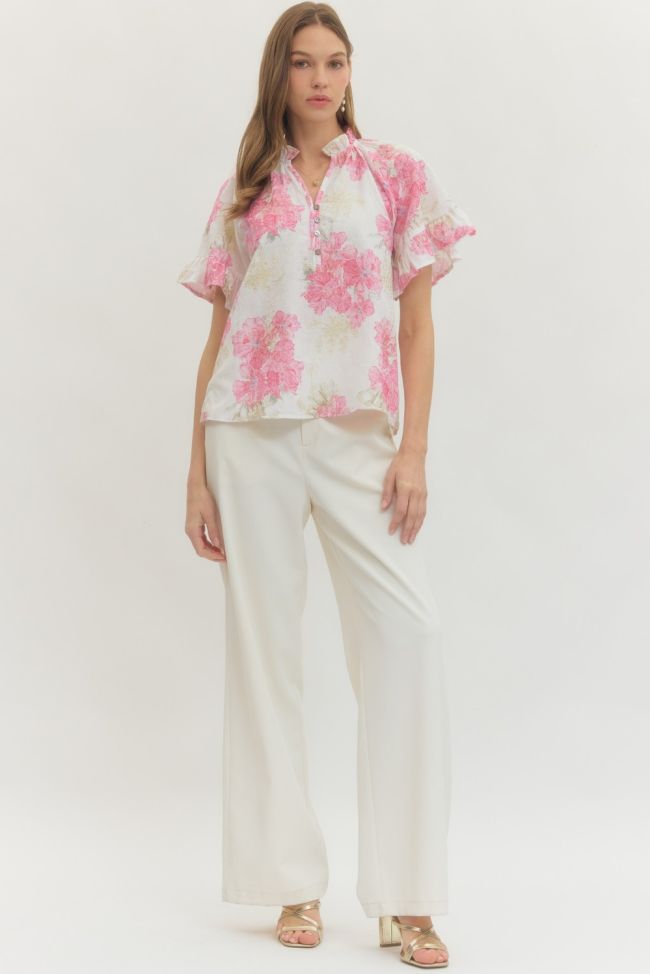 Pink Bloom top