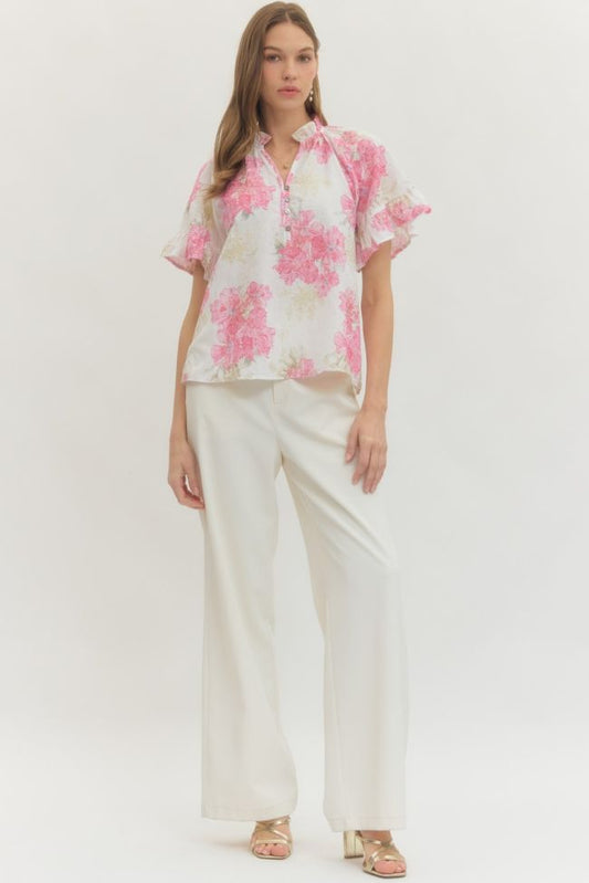 Pink Bloom top