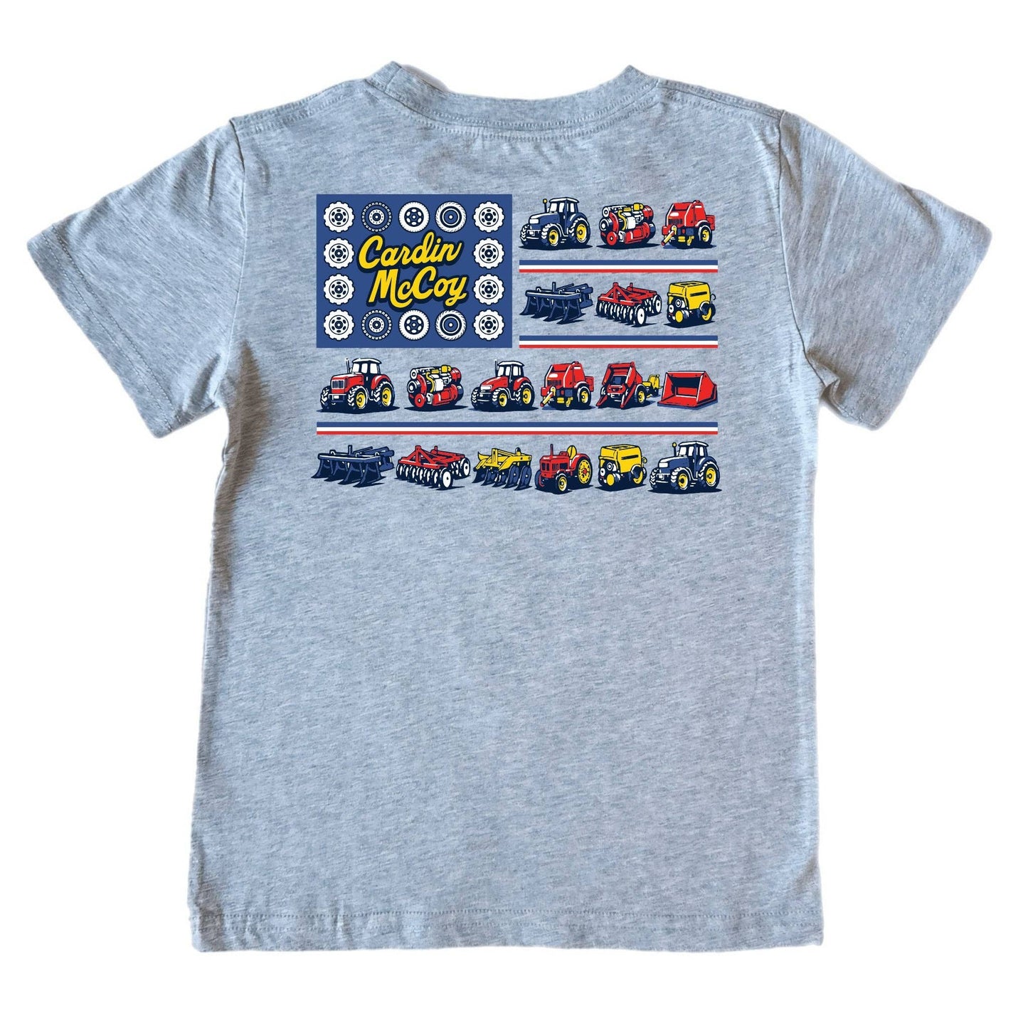 Kids' Tractor Flag Short-Sleeve Tee