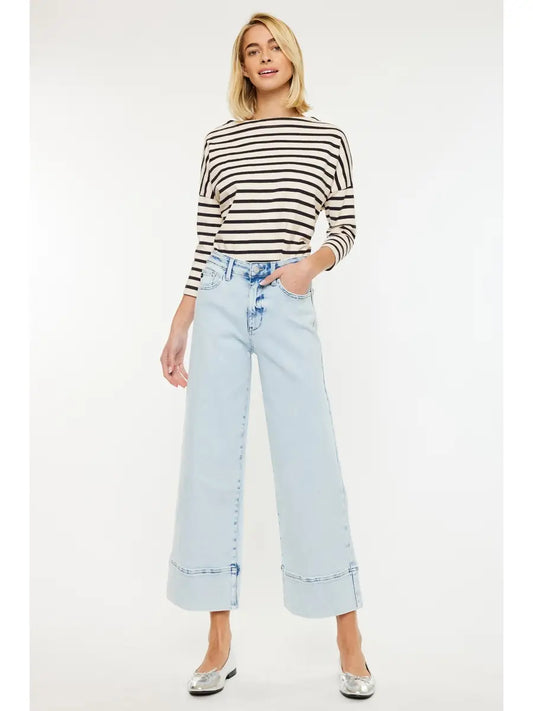 "The Way Things Are" Cropped Jeans