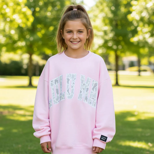 Lulu Youth Light Pink Camo SS