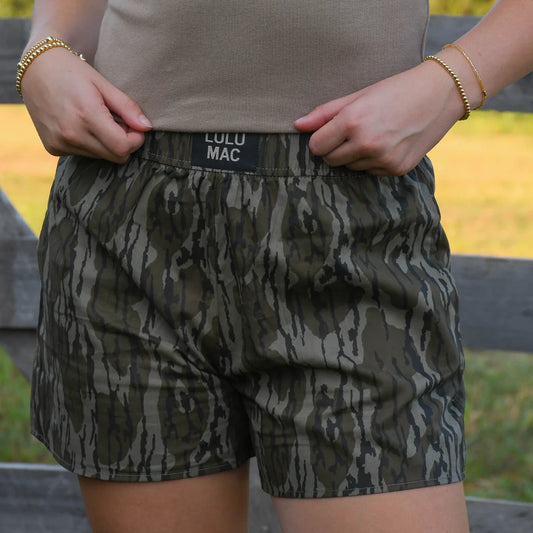 MOSSY OAK BOTTOMLAND BOXER SHOR