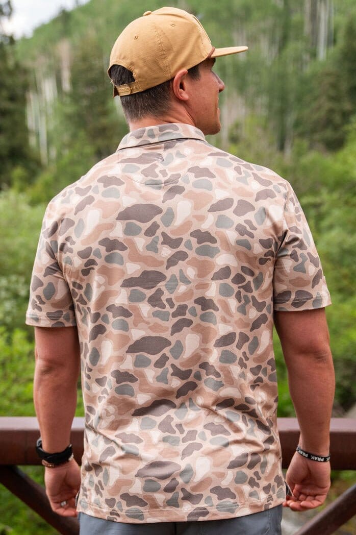 "Pintail Camo" Performance Polo