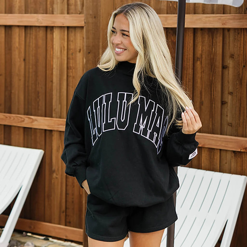 LM Stitch Mock Neck