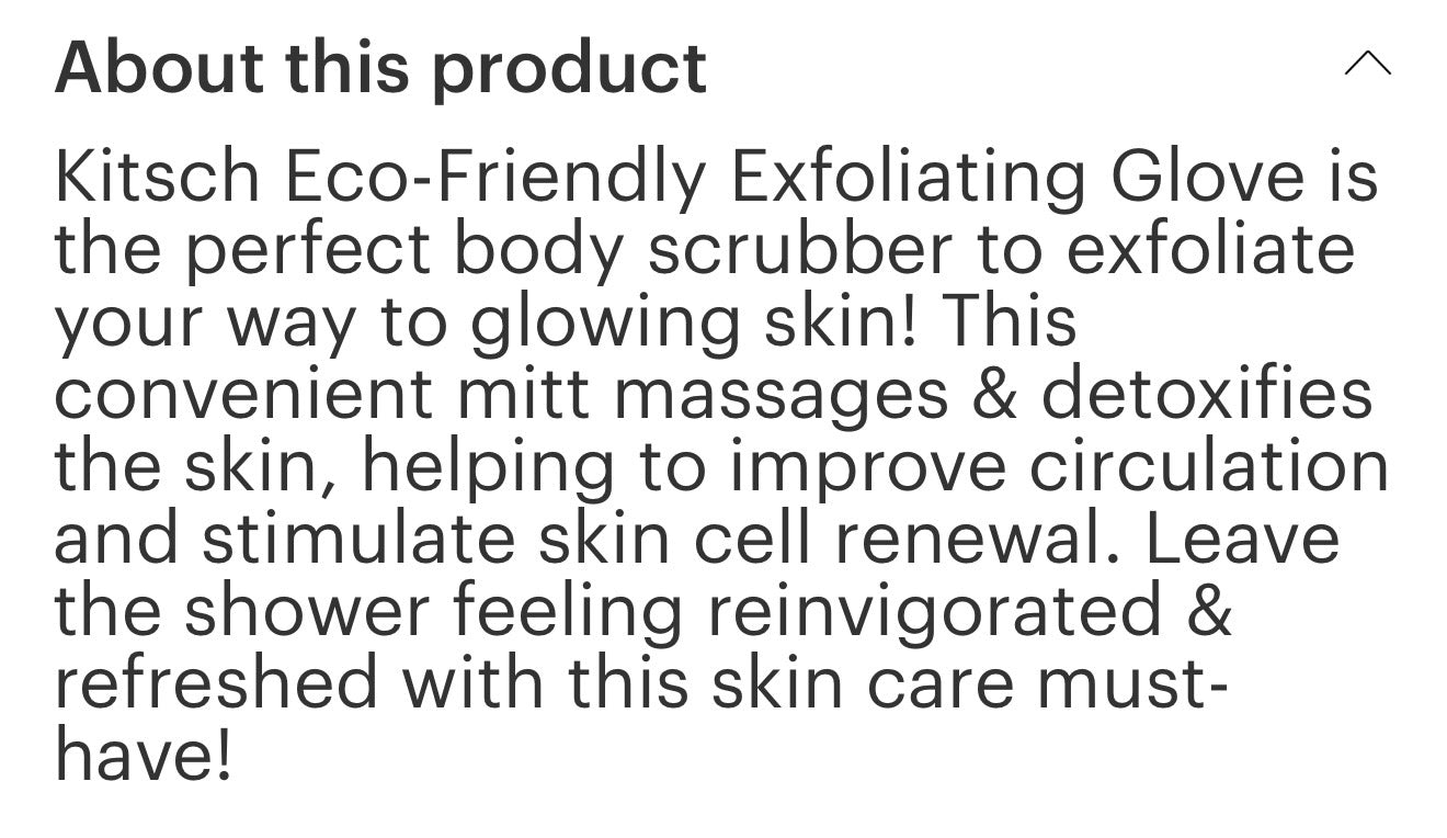 Leopard Exfoliating Glove