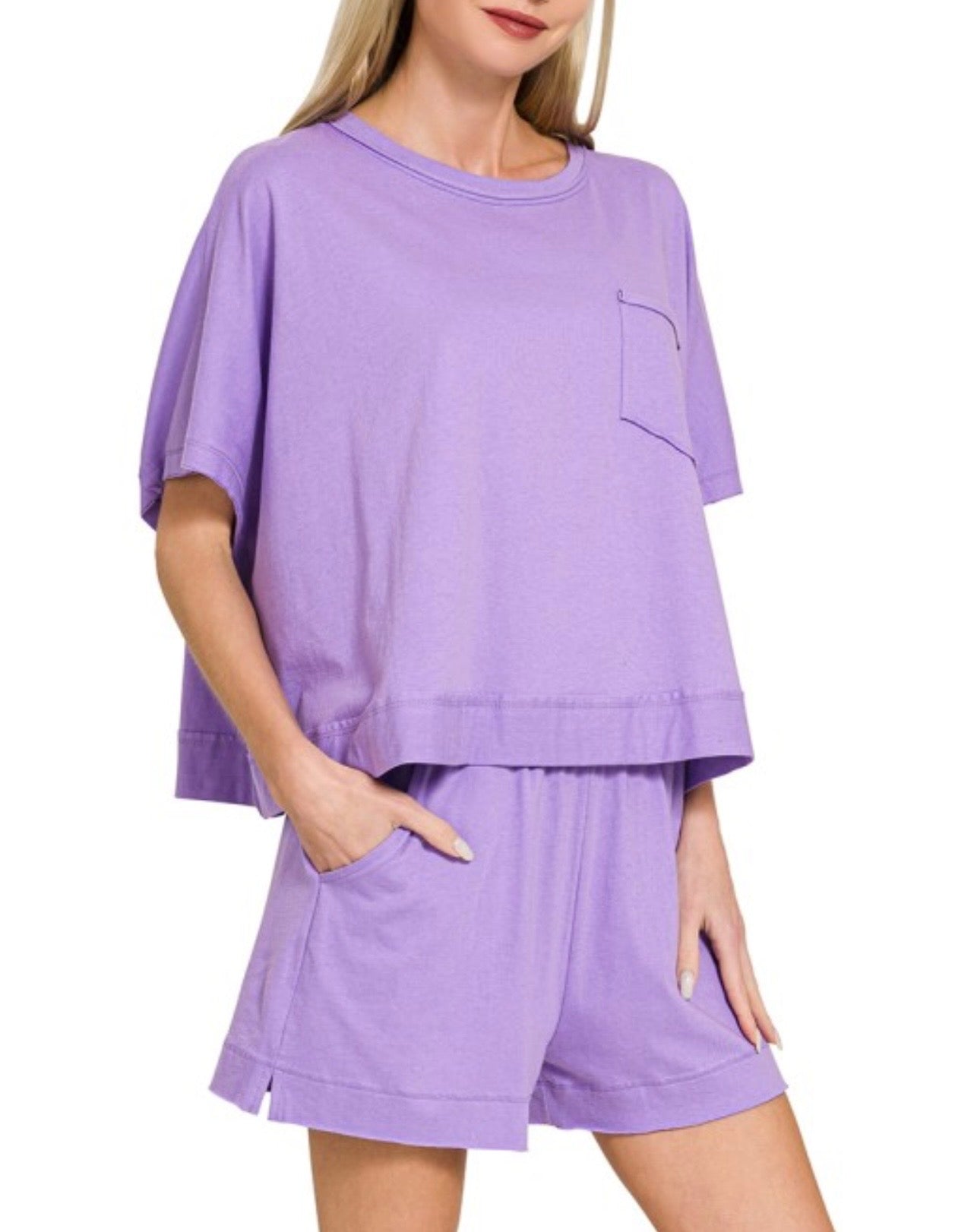 Boxy Top & Short Set