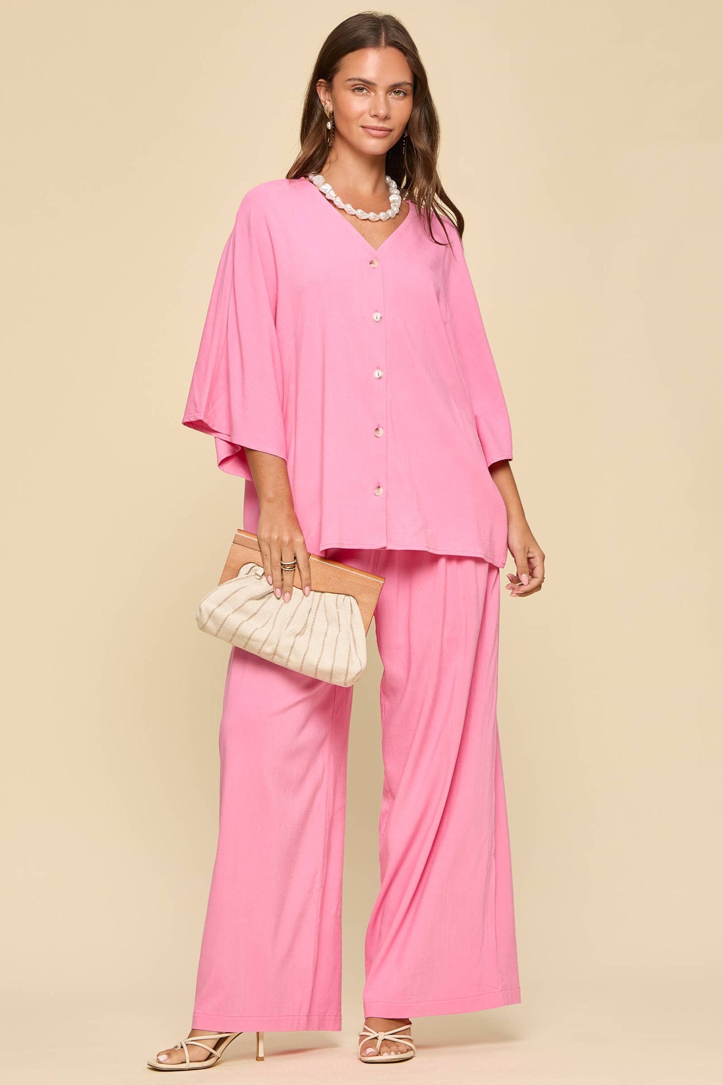 2-Piece Linen Summer Set