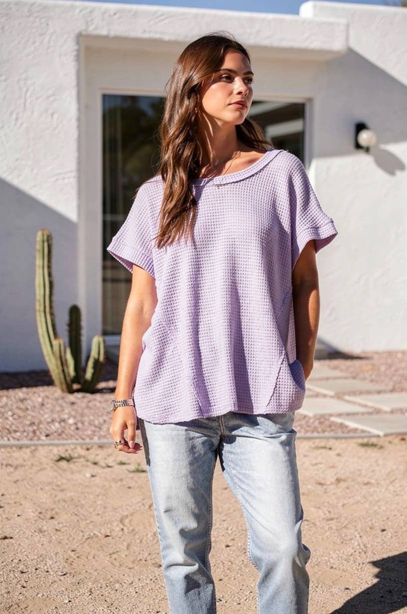 Crochet Knit Poncho Top