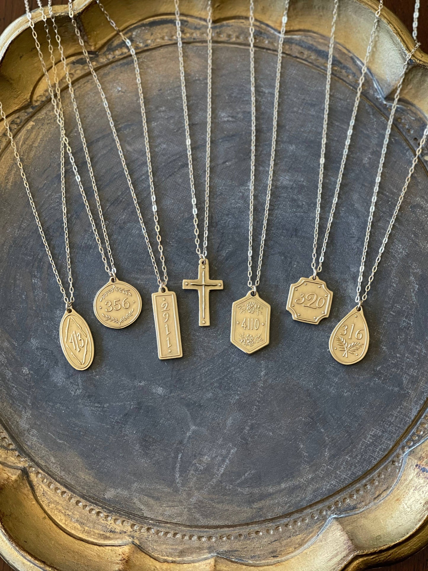 Necklace (Original/Gold) - Isaiah 41:10