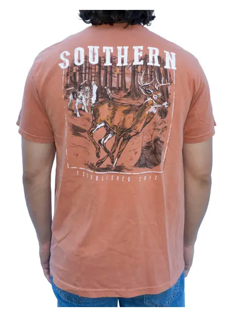 "Deer Run" Men's T Shirt