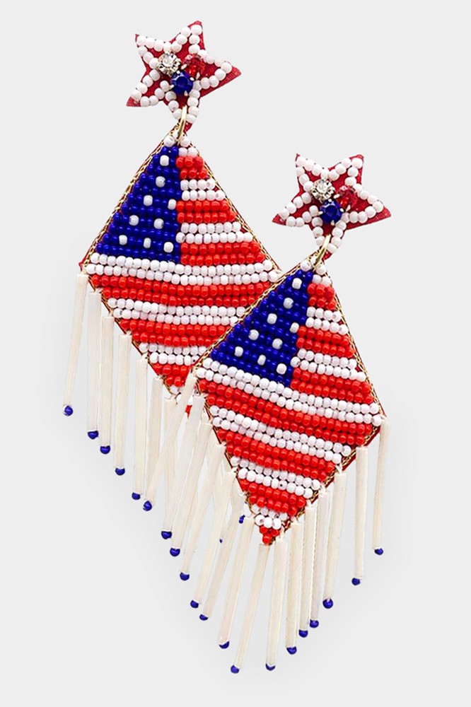 "American Flag" Earrings
