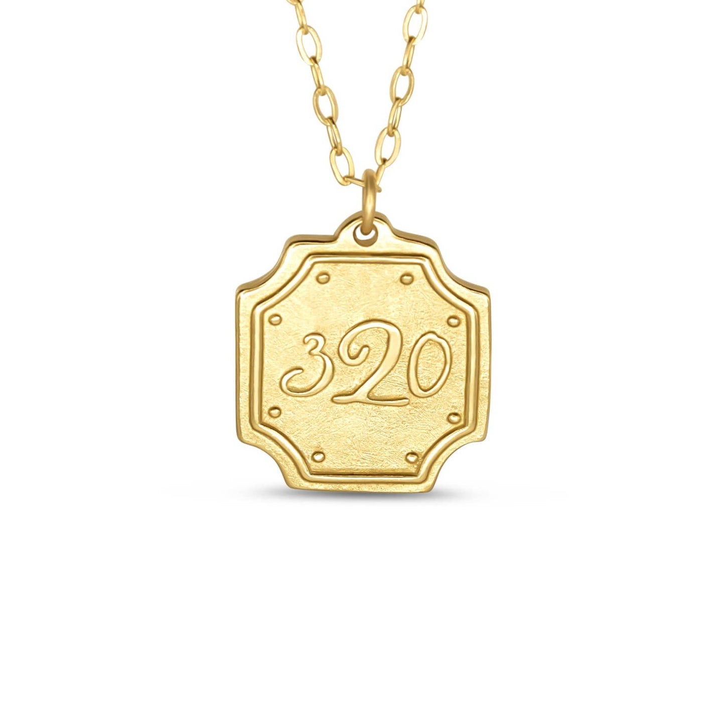 Necklace (Original/Gold) - Ephesians 3:20
