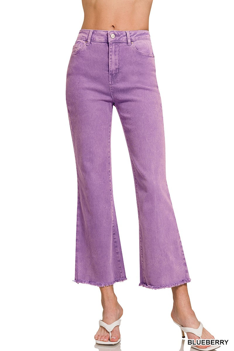 Acid Wash Color Jeans