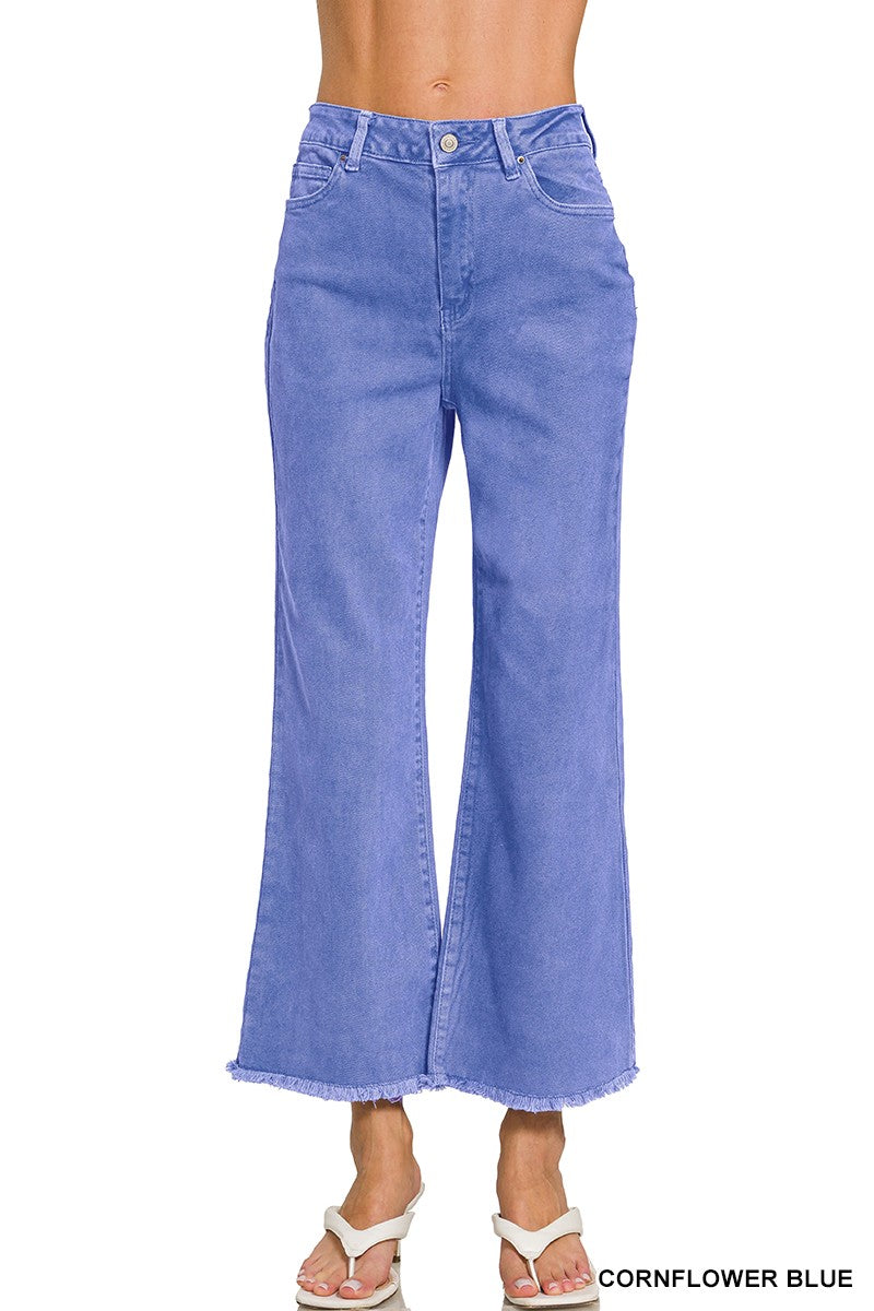 Acid Wash Color Jeans