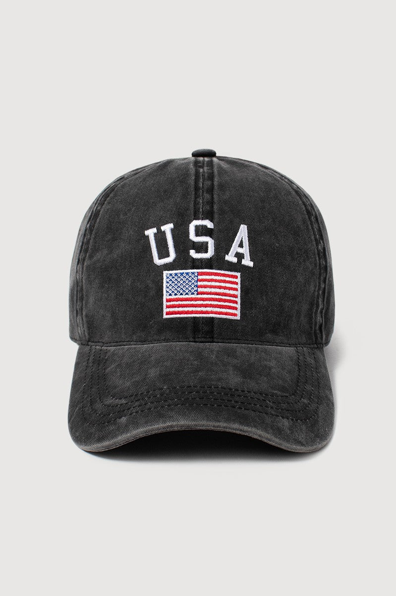"USA American Flag" Baseball Cap