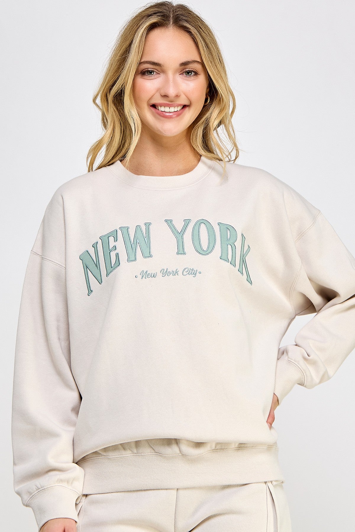 "New York" Oversize Sweatshirt