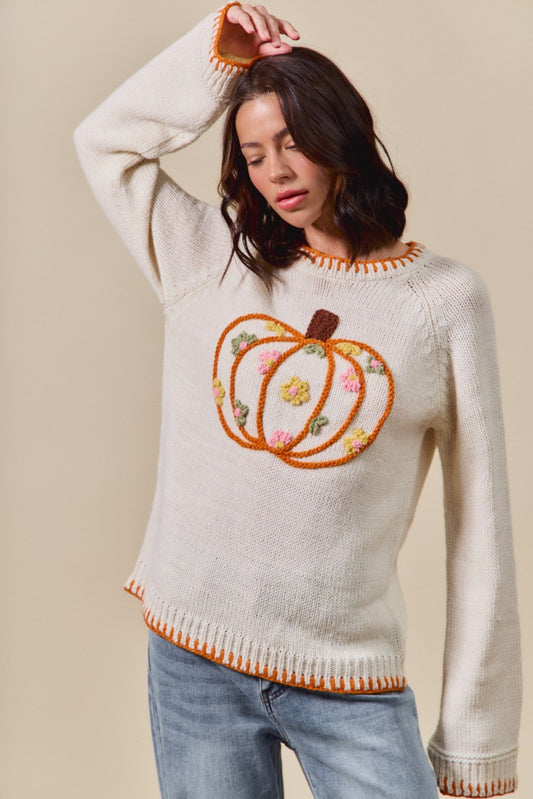 "Pumpkin" Sweater