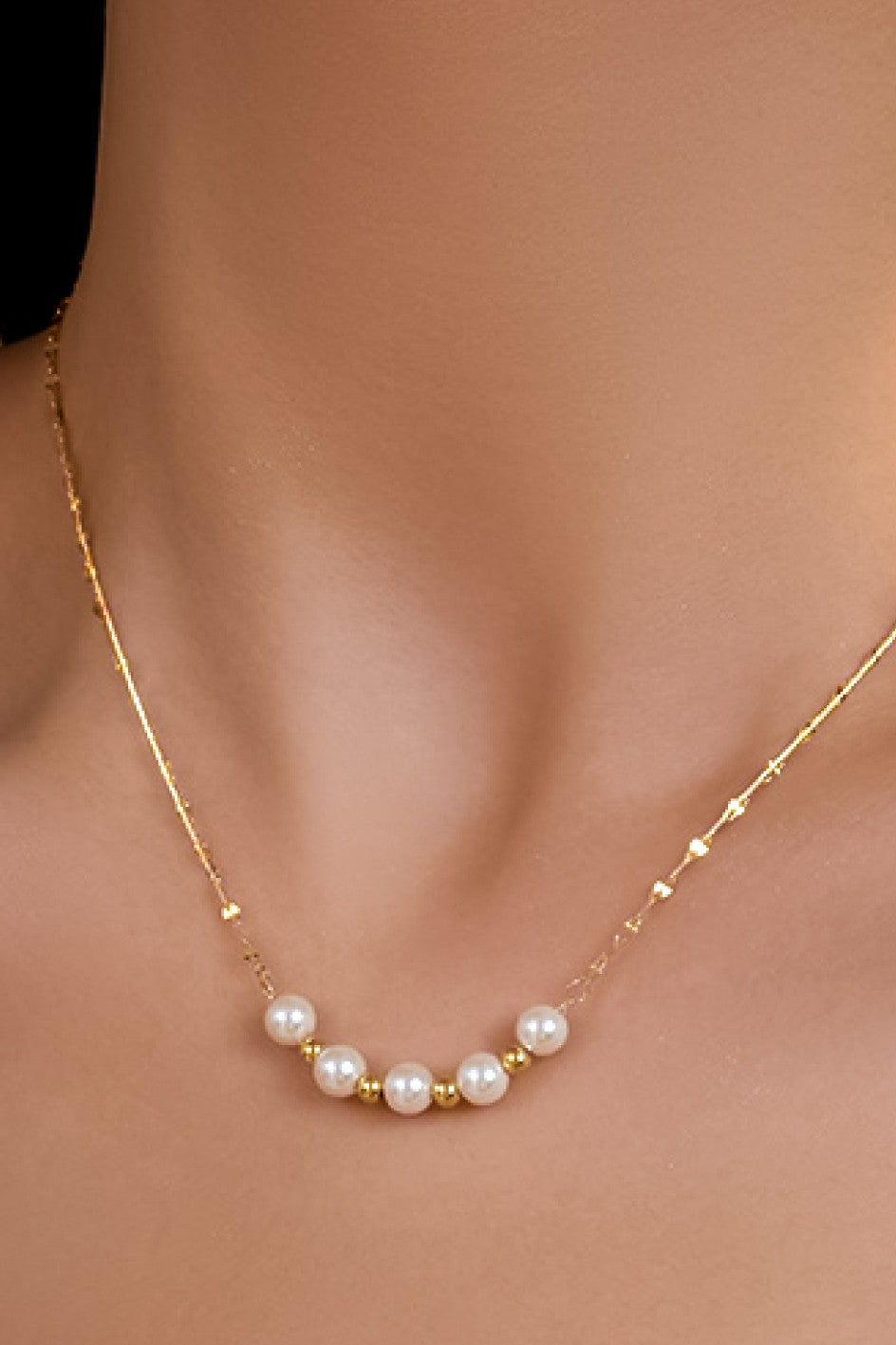 5 Pearl necklace