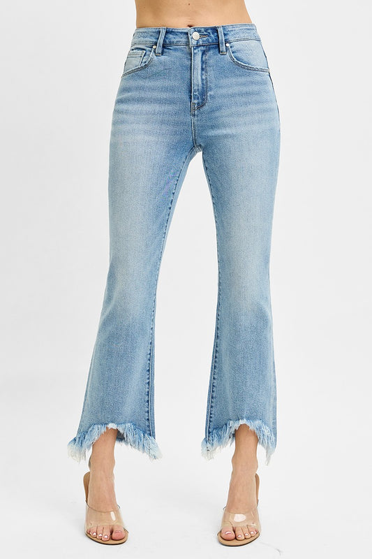 Bootcut Fray Jean