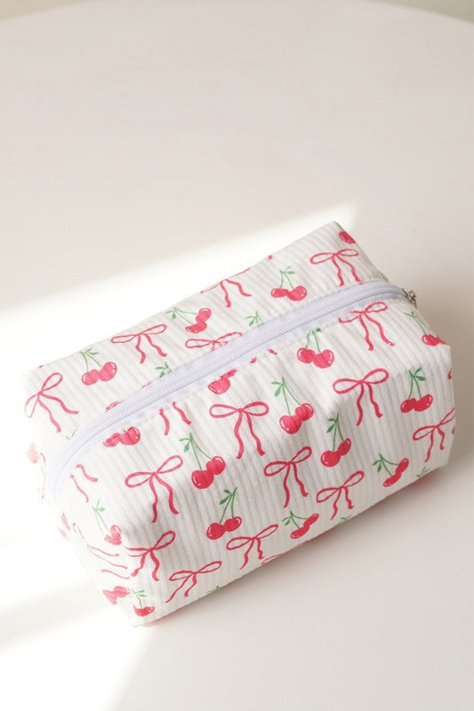 Bow Makeup Bag