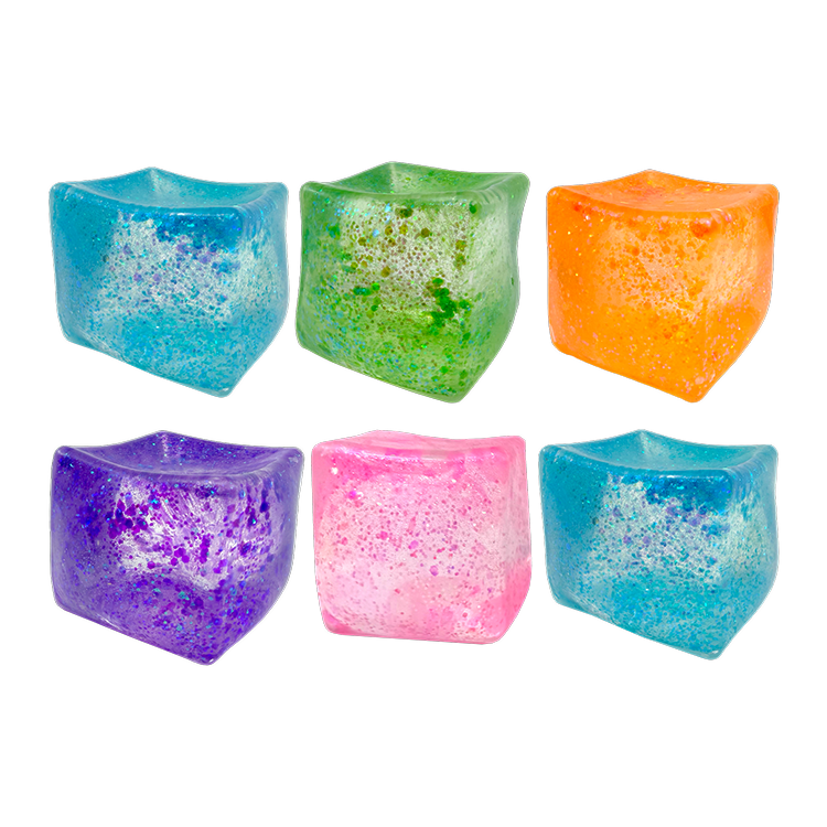Fun Doh JUMBO Squishy Cube Assortment - 6/Display