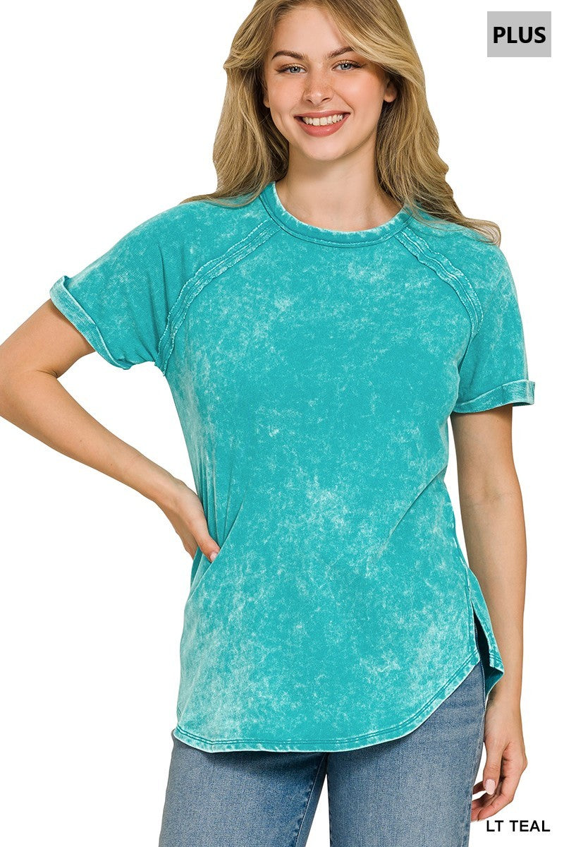 Curved Hem Top Curvy