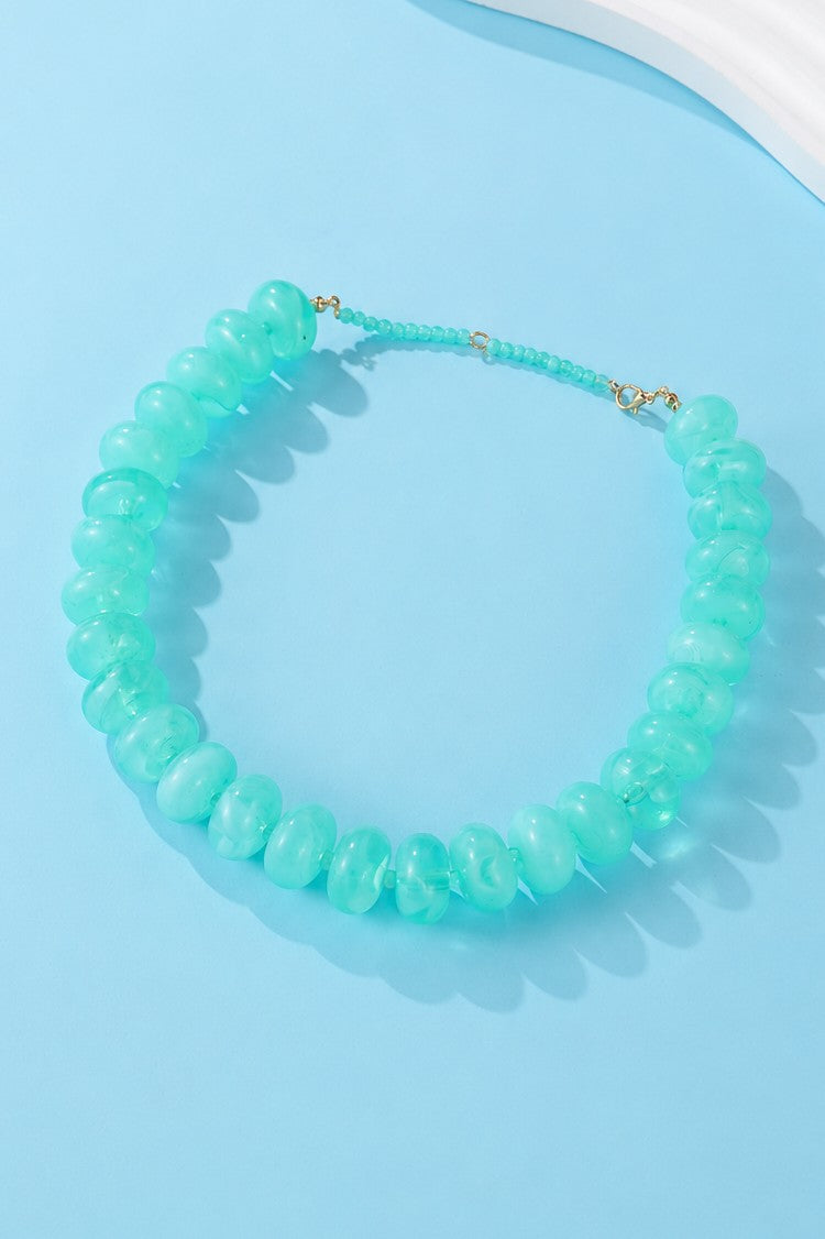 Chunky Beaded Natural Swirl