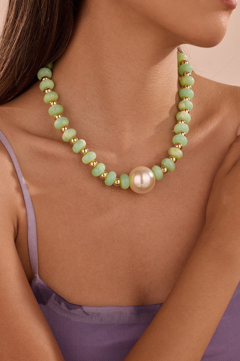 Pearl Beaded Necklaces