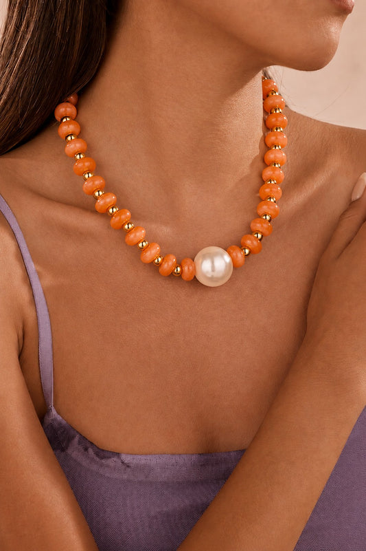 Pearl Beaded Necklaces
