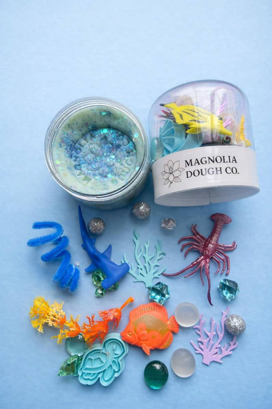 Kids Sensory Play Dough Jar | Under the Sea