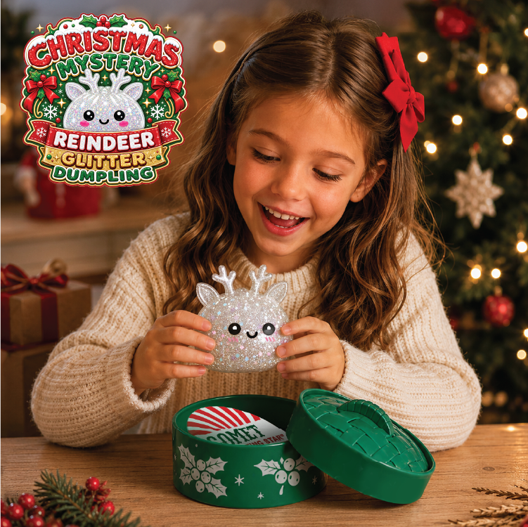Xmas Mystery Reindeer Dumpling Squishy