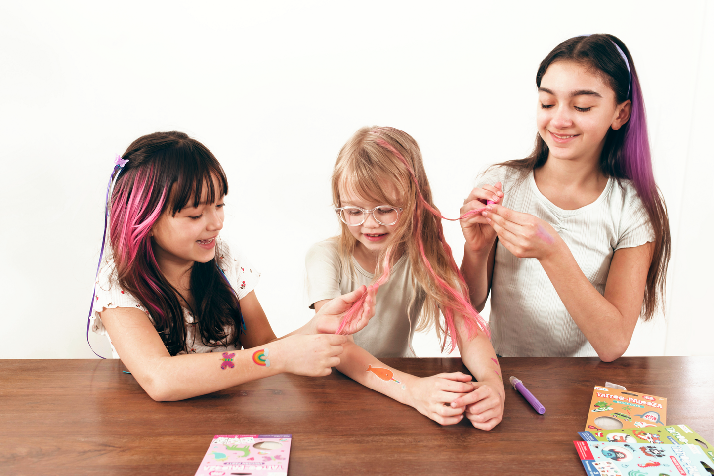 Hair Doodlers Hair Crayons Set of 6
