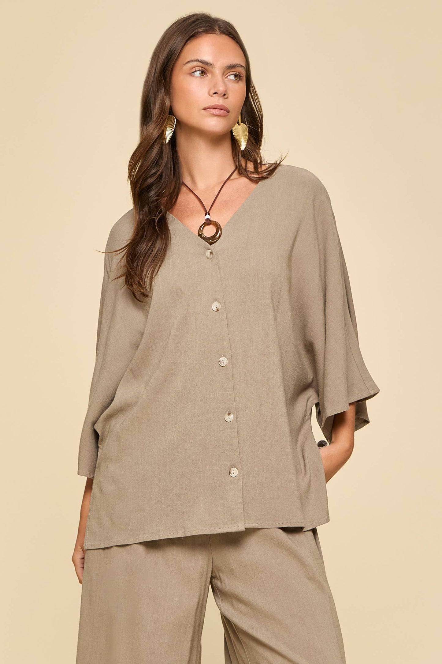2-Piece Linen Summer Set
