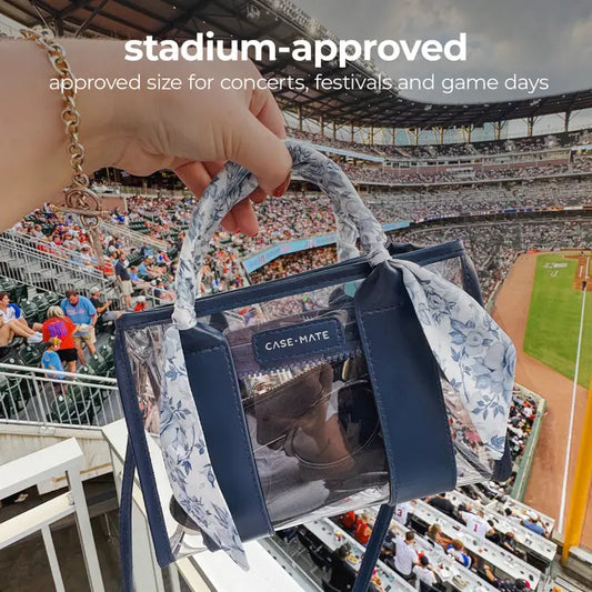 Case-mate Clear Jelly Stadium Bag with Bow – Crossbody Purse