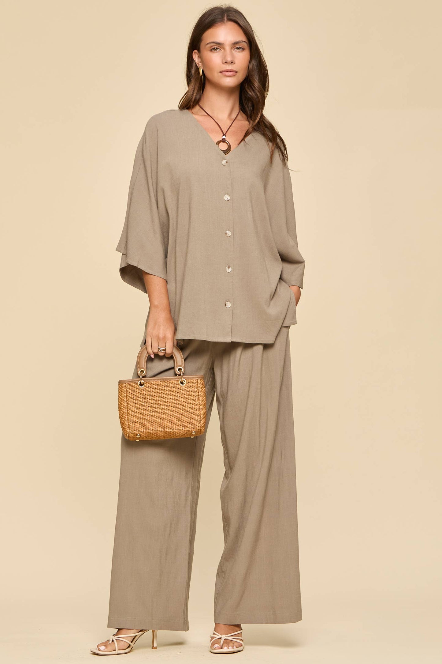 2-Piece Linen Summer Set