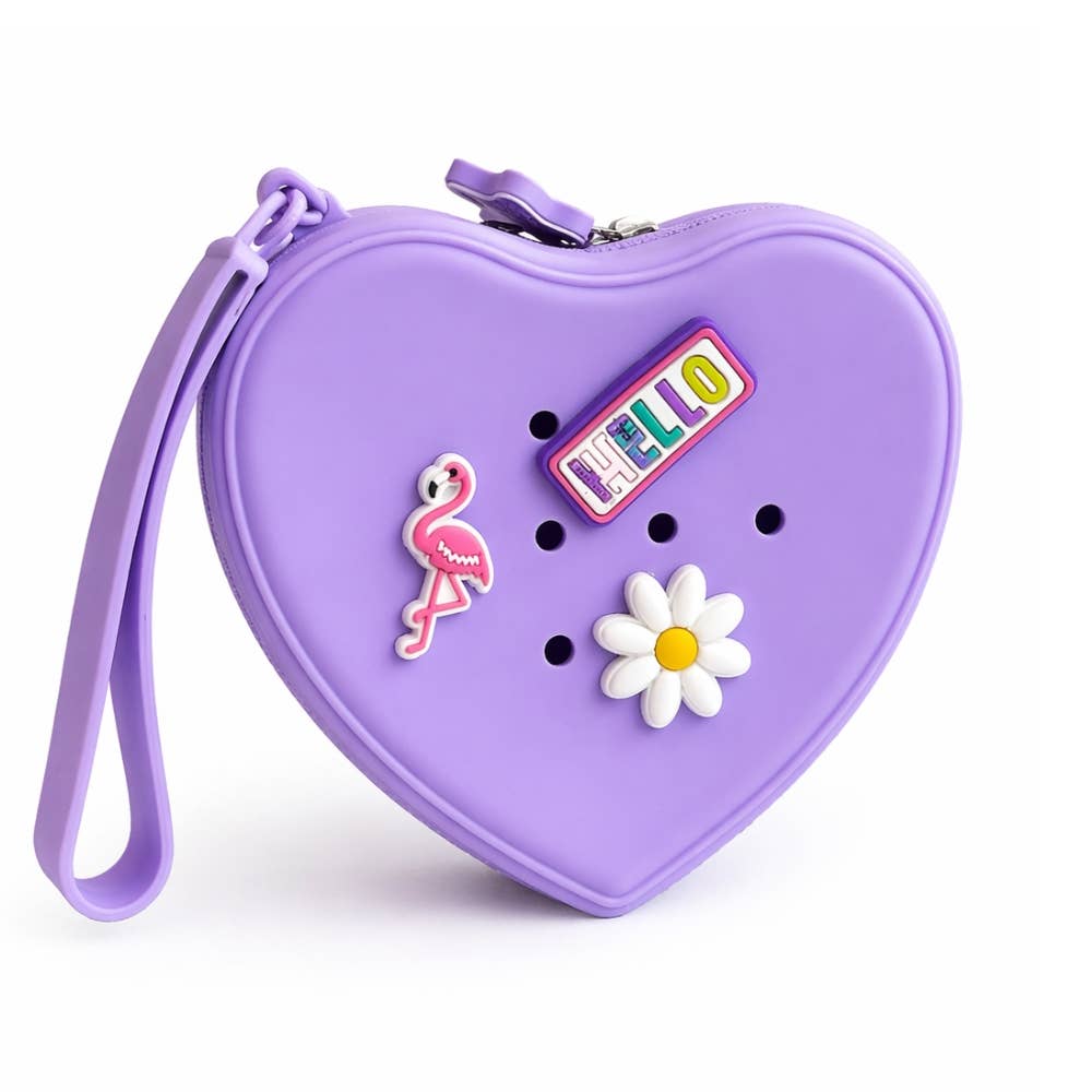 Perforated POP & CLIP pouches - Heart shape - Creative gift