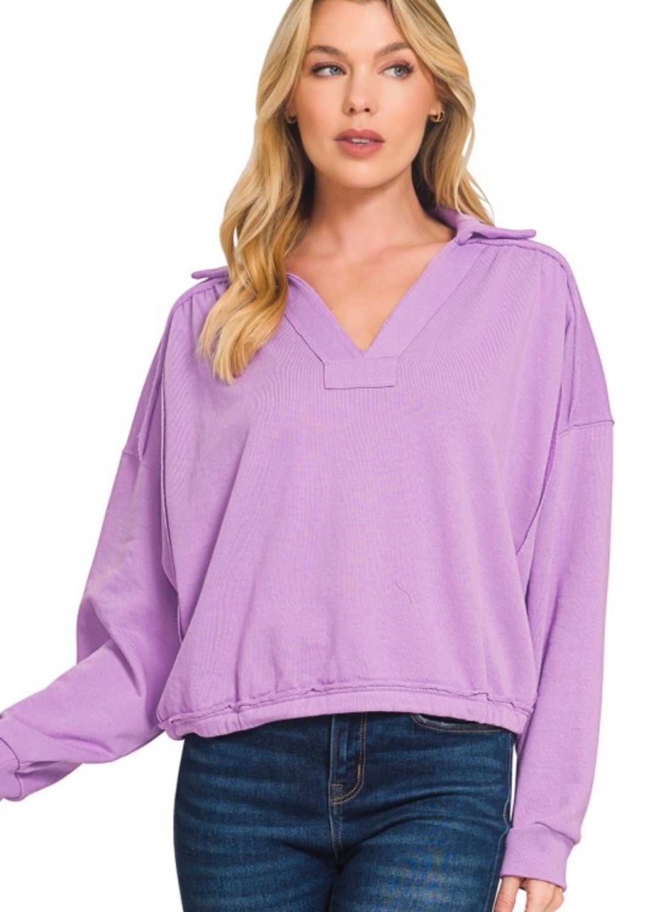 French Terry Pullover