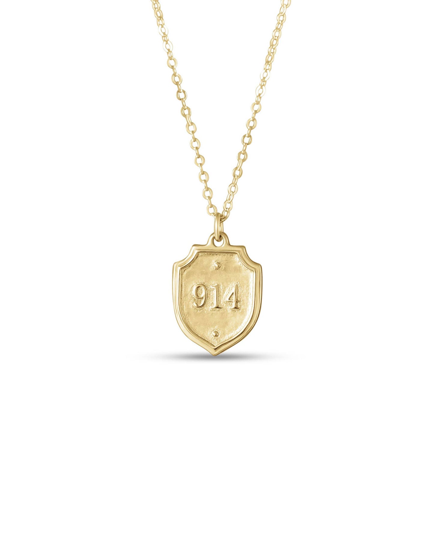 Necklace (Petite/Gold) - Psalm 91:4