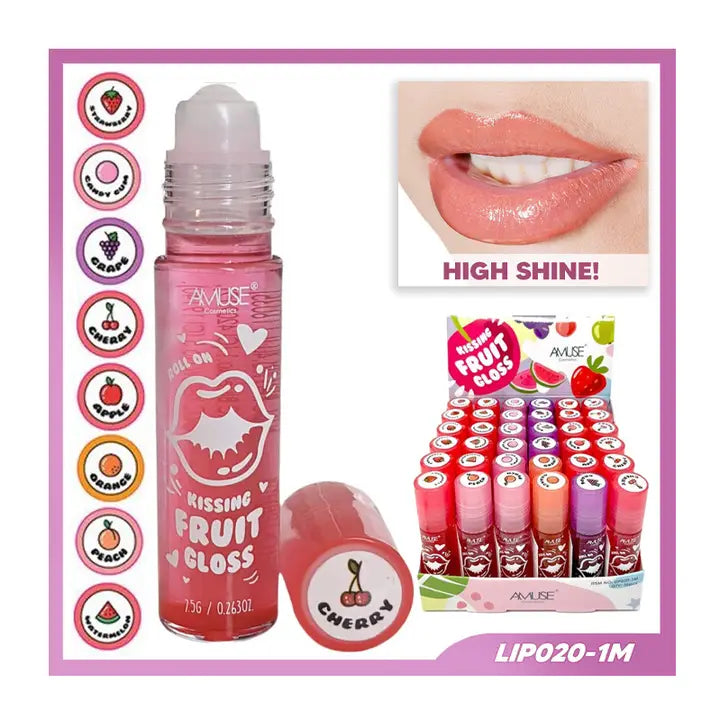 Kissing Fruit Roll On Lip Gloss