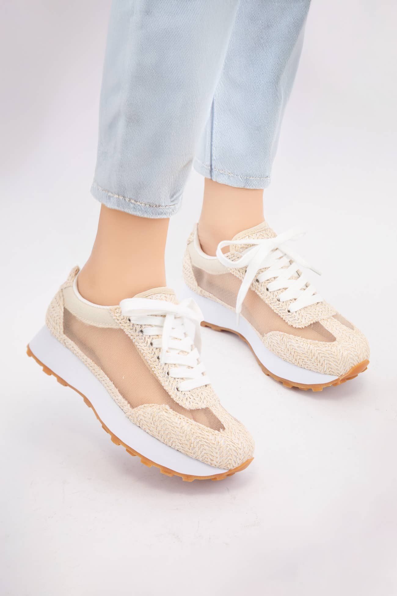GOLD SNEAKERS