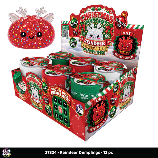 Xmas Mystery Reindeer Dumpling Squishy
