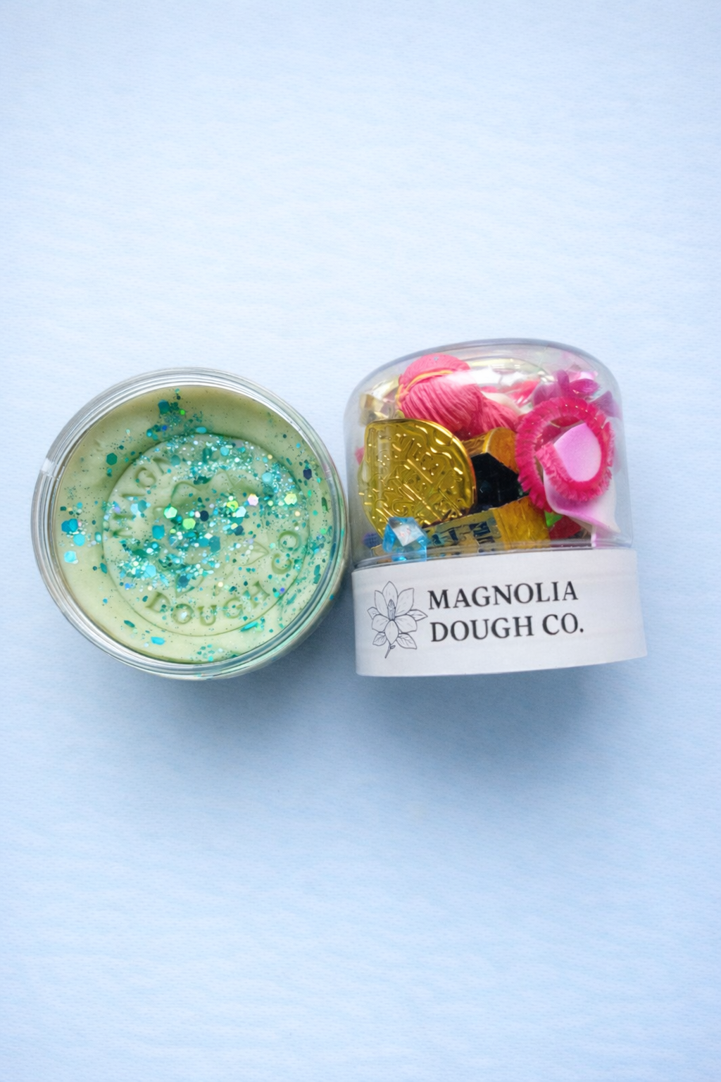 Kids Sensory Play Dough Jar | Mess-Free Mermaid Toy 