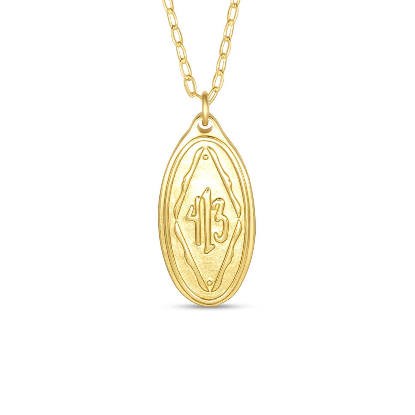 Necklace (Original/Gold) - Philippians 4:13