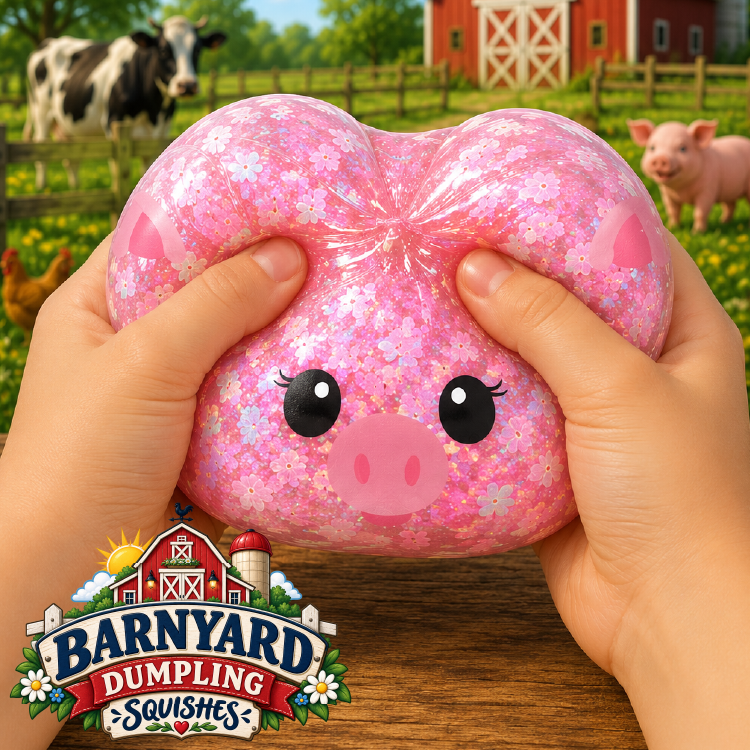 Barnyard Squishy Dumpling Toy