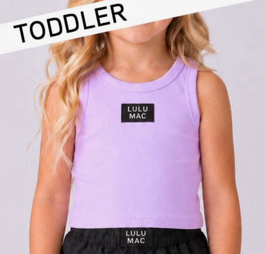 LM toddler Lavender Tank