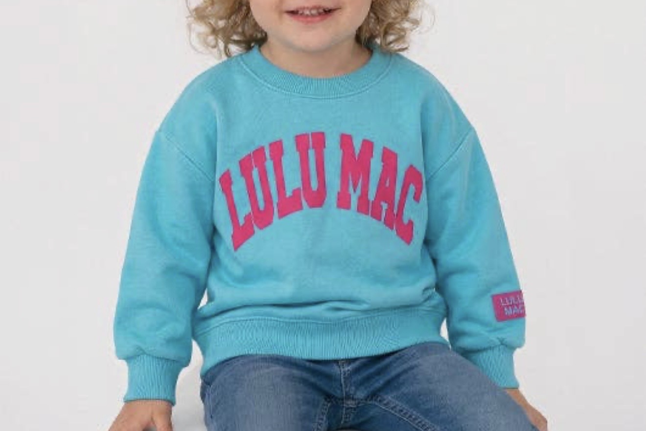 LM Toddler Blue/ Hot Pink Sweatshirt